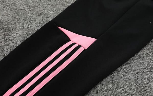 23/24 Inter Miami Black  Full Zipper Hoodie Jacket+Pants - Image 4
