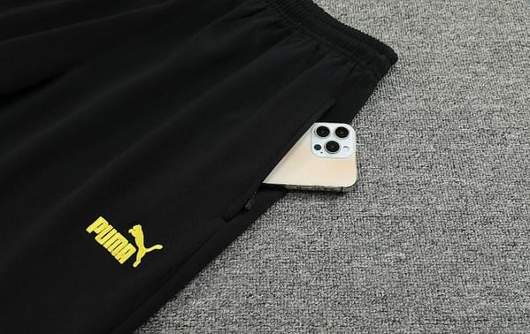 2024 Ghana Yellow  Full Zipper Hoodie Jacket+Pants - Image 3