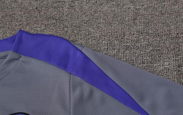 24/25 Inter Milan Grey Short Sleeve Jeresy+Shorts - Image 6