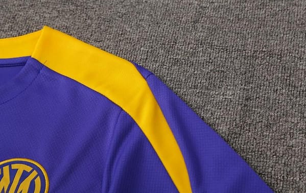 24/25 Inter Milan Blue Short Sleeve Jeresy+Shorts - Image 3