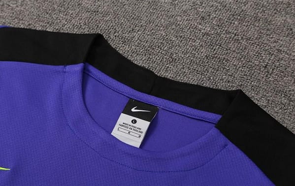 24/25 Barcelona Blue Short Sleeve Jeresy+Shorts - Image 7