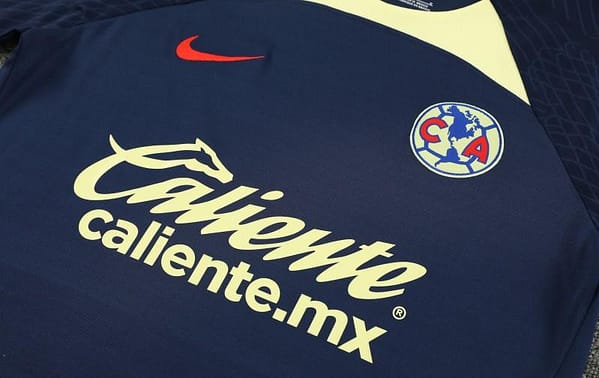 24/25 Club America Navy Short Sleeve Jeresy+Shorts - Image 9