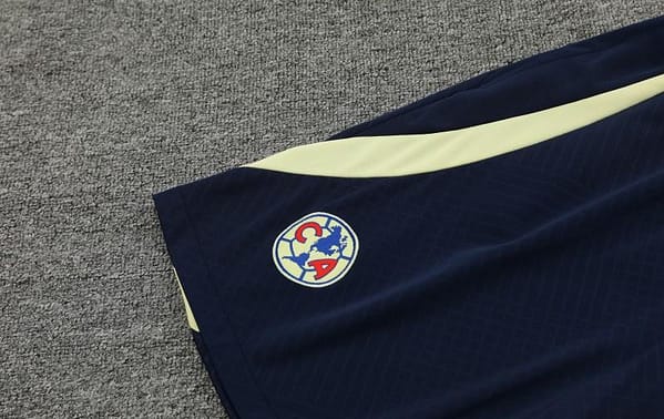 24/25 Club America Blue/Yellow Vest Jeresy+Shorts - Image 4