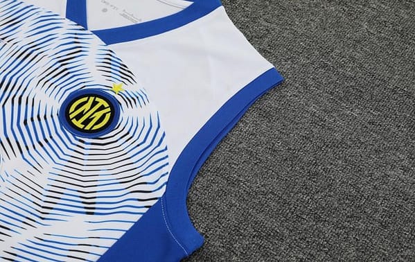 24/25 Inter Milan White Vest Jeresy+Shorts - Image 7