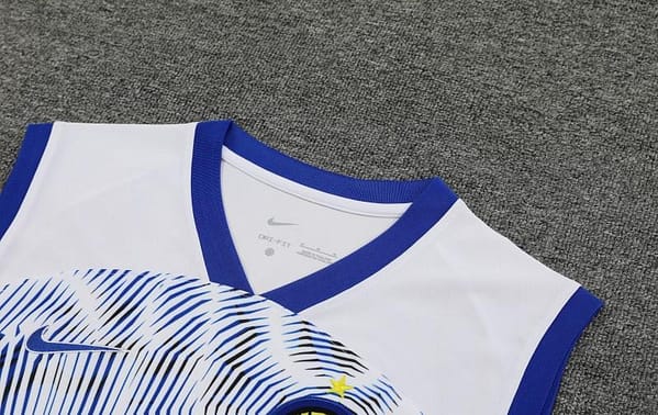 24/25 Inter Milan White Vest Jeresy+Shorts - Image 9