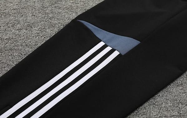 23/24 Inter Miami Grey Half Zipper Hoodie Jacket+Pants - Image 2