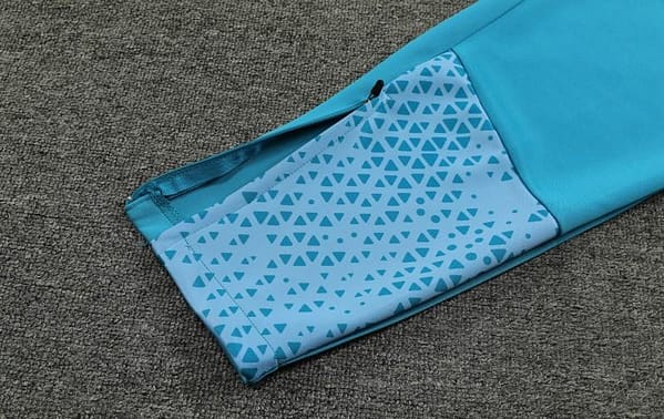 23/24 Manchester City Blue Full Zipper Jacket+Pants - Image 2