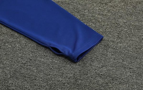 23/24 Al-Nassr Black/Blue Half Zipper Jacket +Pants - Image 3