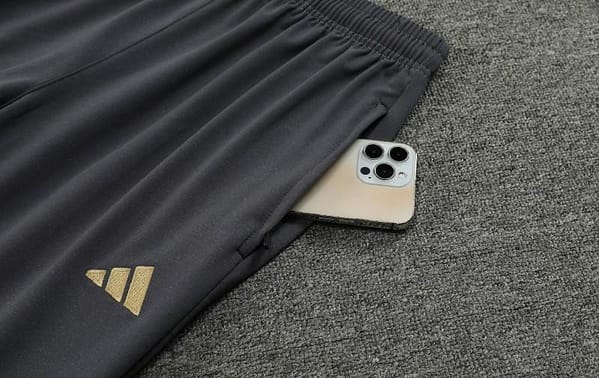 23/24 Arsenal Red Hoodie Half Zipper Jacket+ Pants - Image 2
