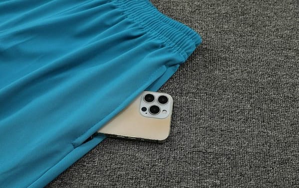 23/24 Manchester City Blue Half Zipper Jacket+ Pants - Image 3