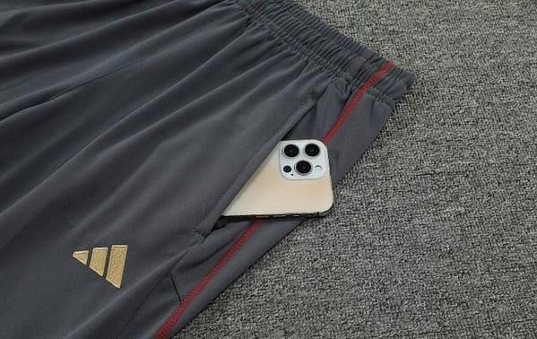 23/24 Arsenal Red Half Zipper Jacket+ Pants - Image 8