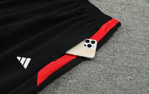 23/24 Adidas Wine Full Zipper Jacket+Pants - Image 2