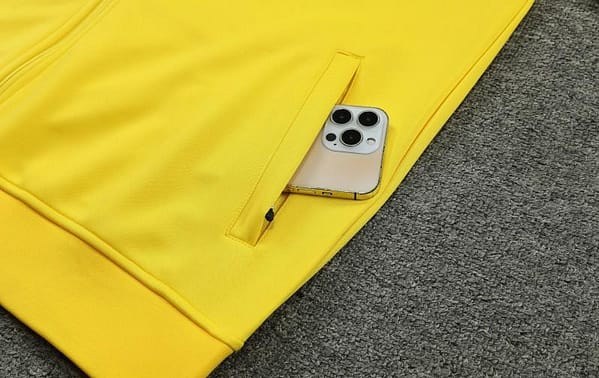 23/24 Puma Yellow Green Full Zipper Jacket+Pants - Image 2