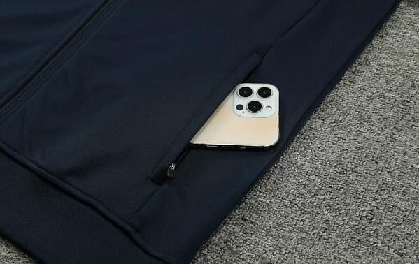 23/24 Real Madrid Navy Full Zipper Jacket+Pants - Image 2