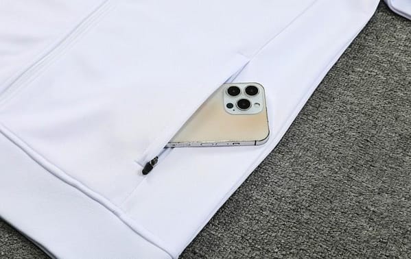 23/24 Ajax White Full Zipper Jacket+Pants - Image 2