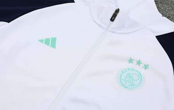 23/24 Ajax White Full Zipper Jacket+Pants - Image 4