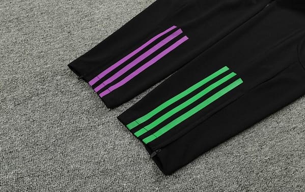 23/24 Bayern Munich Black Purple Full Zipper Jacket+Pants - Image 11