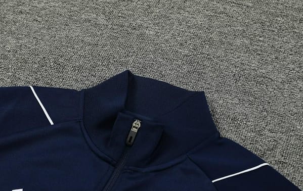 2023 Italy Navy Full Zipper Jacket +Pants - Image 3