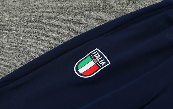 2023 Italy Navy Full Zipper Jacket +Pants - Image 14