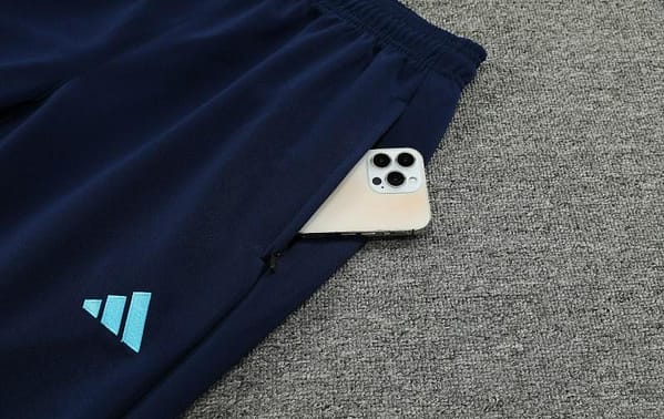 2023 Argentina Blue Full Zipper Jacket +Pants - Image 2