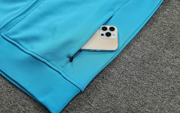 2023 Argentina Blue Full Zipper Jacket +Pants - Image 4