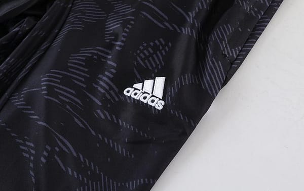 2023 Manchester United Dark Green Half Zipper Tracksuit - Image 4