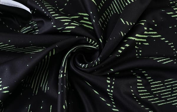 2023 Manchester United Dark Green Half Zipper Tracksuit - Image 8