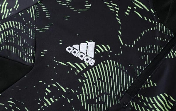 2023 Manchester United Dark Green Half Zipper Tracksuit - Image 15