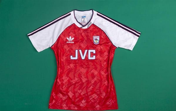 Retro 90/92 Arsenal Home Soccer Jersey - Image 9