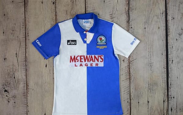 Retro 94/96 Blackburn Rovers Home Soccer Jersey - Image 13
