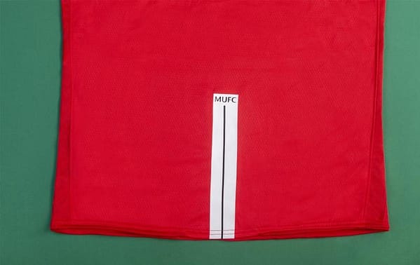 Retro 07/08 Manchester United Home Soccer Jersey - Image 2