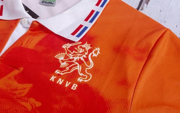 Retro 1996 The Netherlands Home Soccer Jersey - Image 7