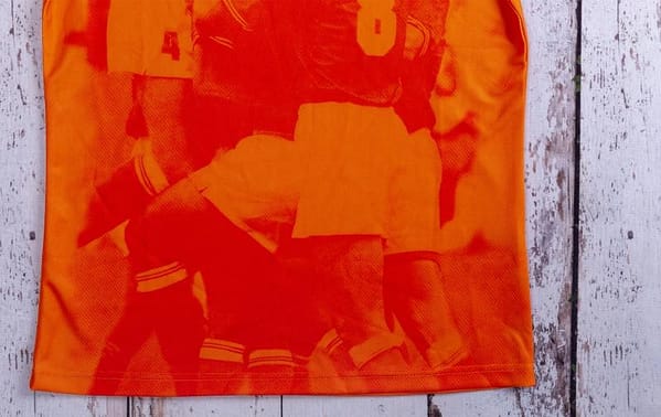 Retro 1996 The Netherlands Home Soccer Jersey - Image 8