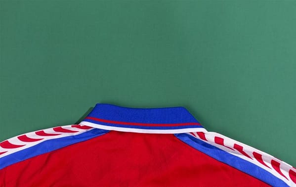 Retro 1996 Czech Republic Home Soccer Jersey - Image 3