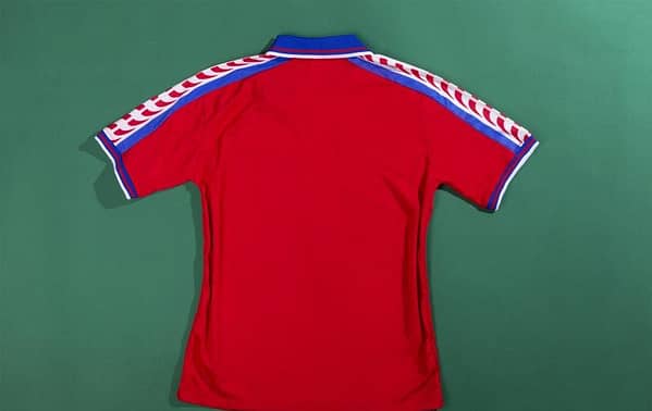 Retro 1996 Czech Republic Home Soccer Jersey - Image 9