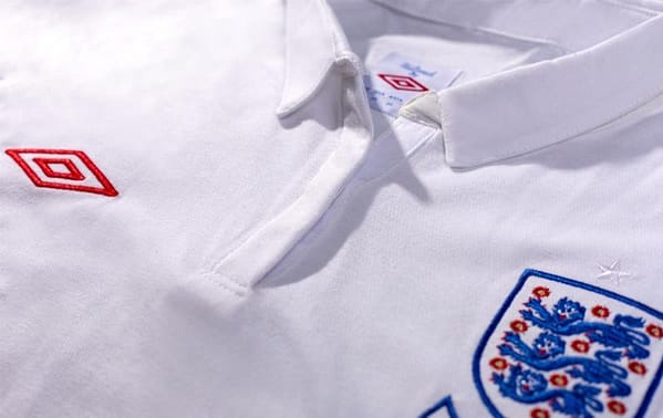Retro 2010 England Home Soccer Jersey - Image 4