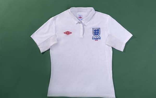 Retro 2010 England Home Soccer Jersey - Image 7