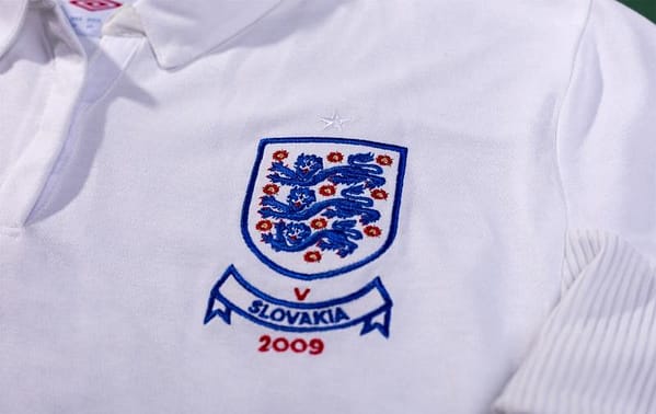 Retro 2010 England Home Soccer Jersey - Image 8