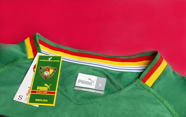 Retro 2002 Cameroon Home Soccer Jersey - Image 2