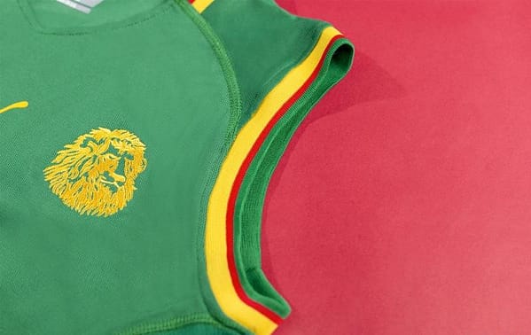 Retro 2002 Cameroon Home Soccer Jersey - Image 6