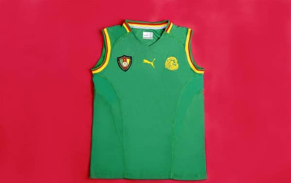Retro 2002 Cameroon Home Soccer Jersey - Image 11