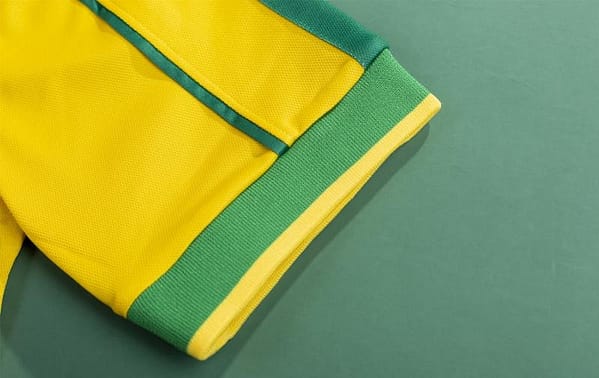 Retro 1998 Brazil Home Soccer Jersey - Image 5