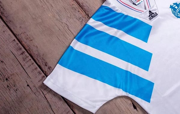 RETRO 92/93 Marseille Home Soccer Jersey - Image 6