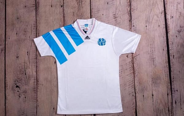RETRO 92/93 Marseille Home Soccer Jersey - Image 12