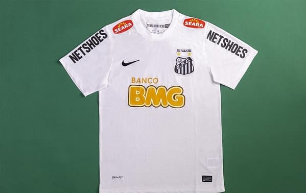 RETRO 12/13 Santos Home Soccer Jersey - Image 9