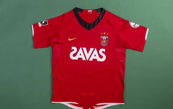 RETRO 2008 Urawa Red Diamonds Home Soccer Jersey - Image 10