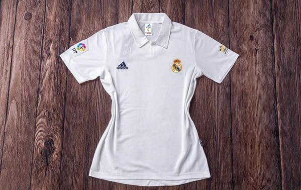 RETRO 01/02 Real Madrid Home Champion League Jersey (No Sponsor) - Image 8