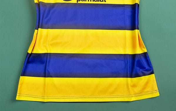 RETRO 01/02 Parma Home Soccer Jersey - Image 9
