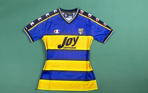 RETRO 01/02 Parma Home Soccer Jersey - Image 10