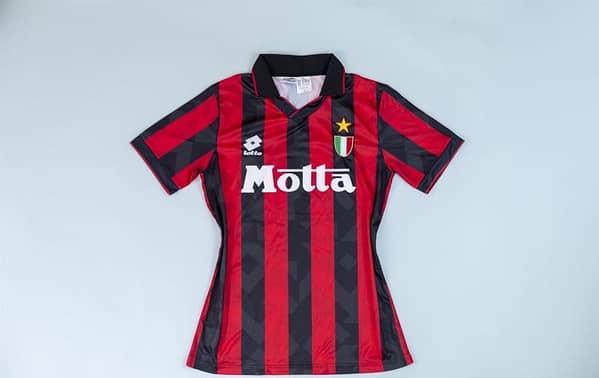 RETRO 92/94 AC Milan Home Soccer Jersey - Image 3